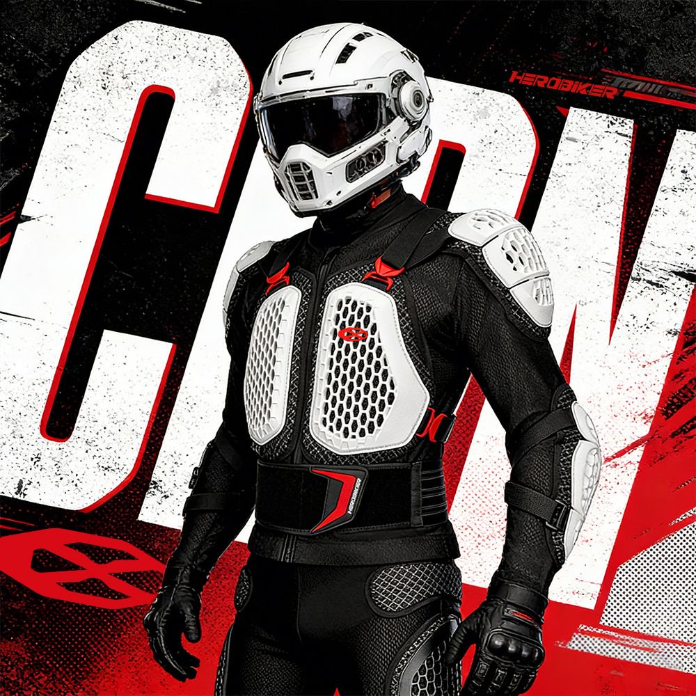 Motorcycle Gear Jacket - Motosiklet Ceketi Erkek Biker Ceketi Zırh