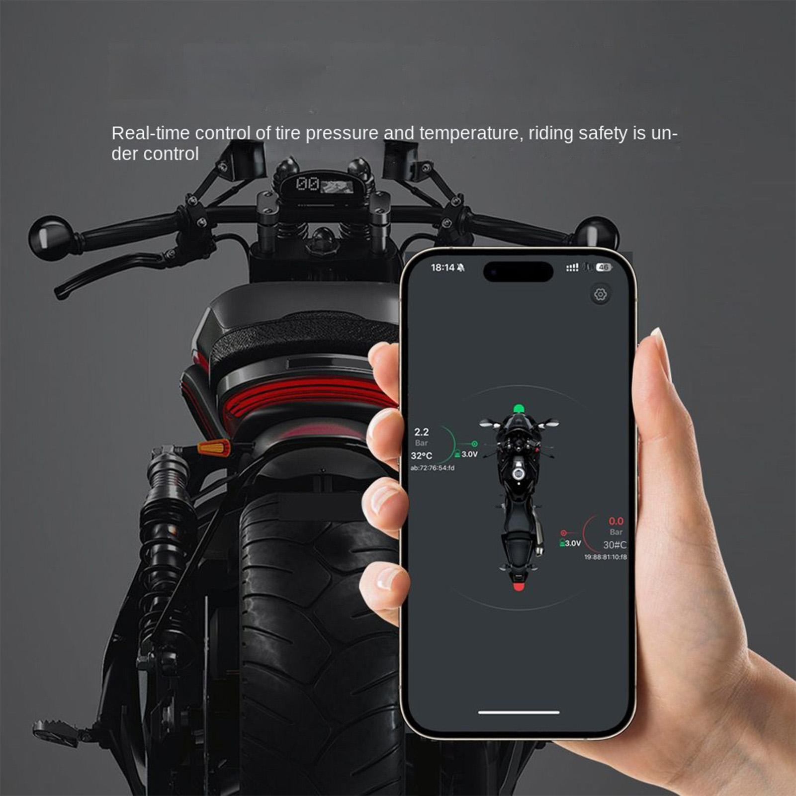 Tyre Pressure Gauge - Lastik Basınç Göstergesi Akülü Tekerlek Sensörü