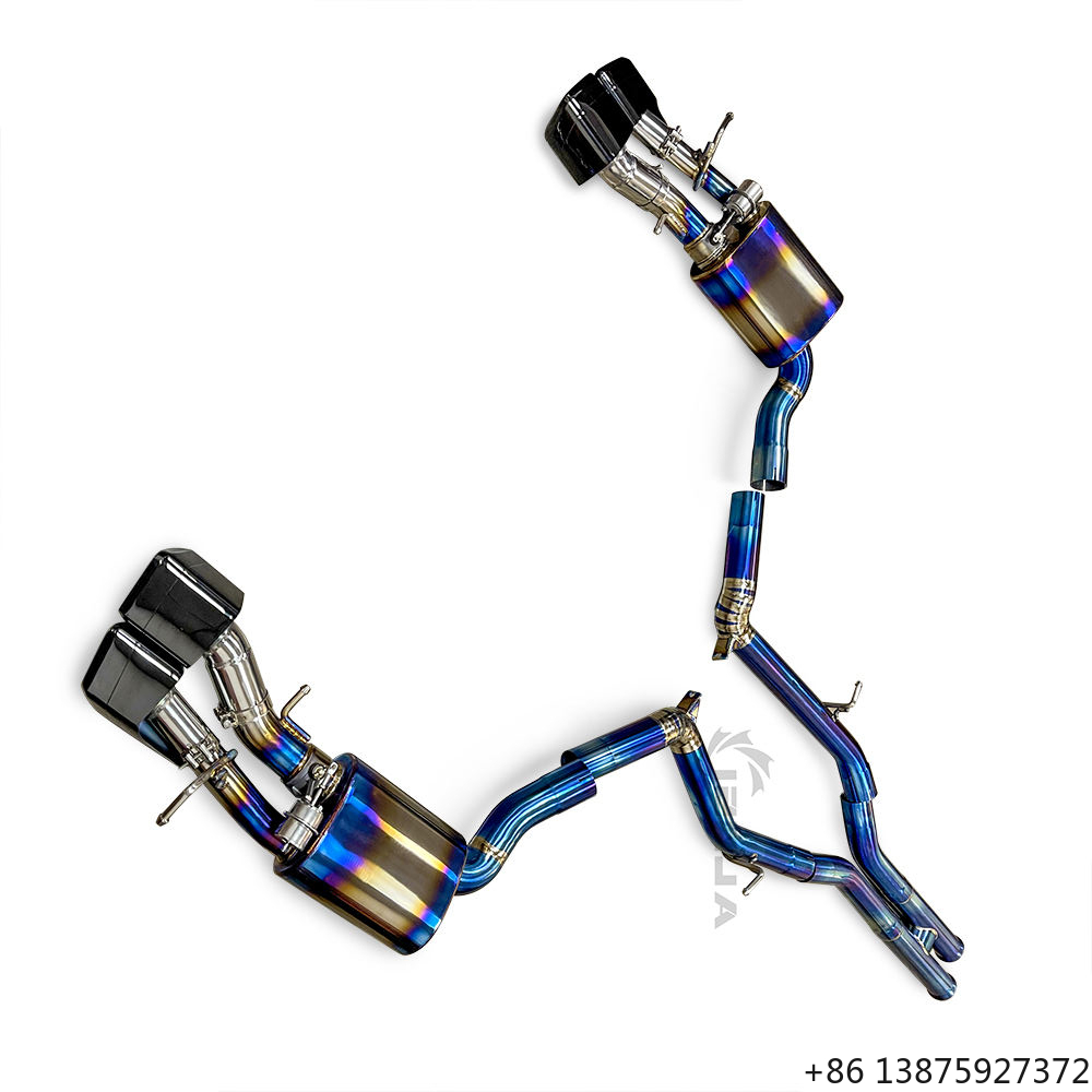 Exhaust Wrap Titanium - E63 W212 6.2L 2009-2013 Titanyum Valf