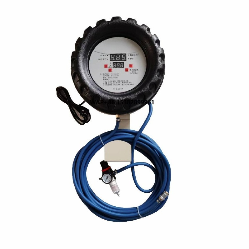 Tyre Pressure Gauge - Otomatik Metal Lastik Şişirme Makinesi Çift