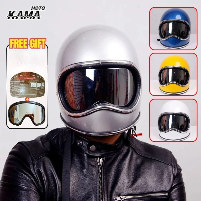 SıCAK Motosiklet Kaskı Fibergl - Motorcycle Gear Japan incelemesi ve fiyatı