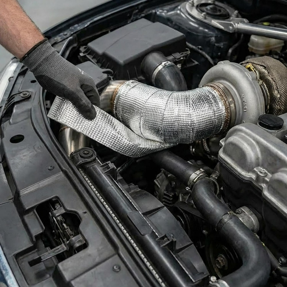 5M Egzoz Header Bandı 2000 ℉   - Exhaust Wrap Titanium incelemesi ve fiyatı
