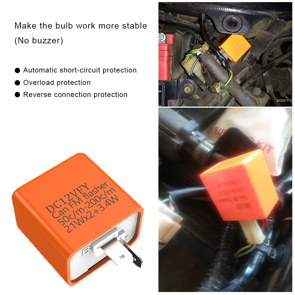 DV 12V LED Flaşör Ayarlanabili - Motorcycle Gear Protection incelemesi ve fiyatı