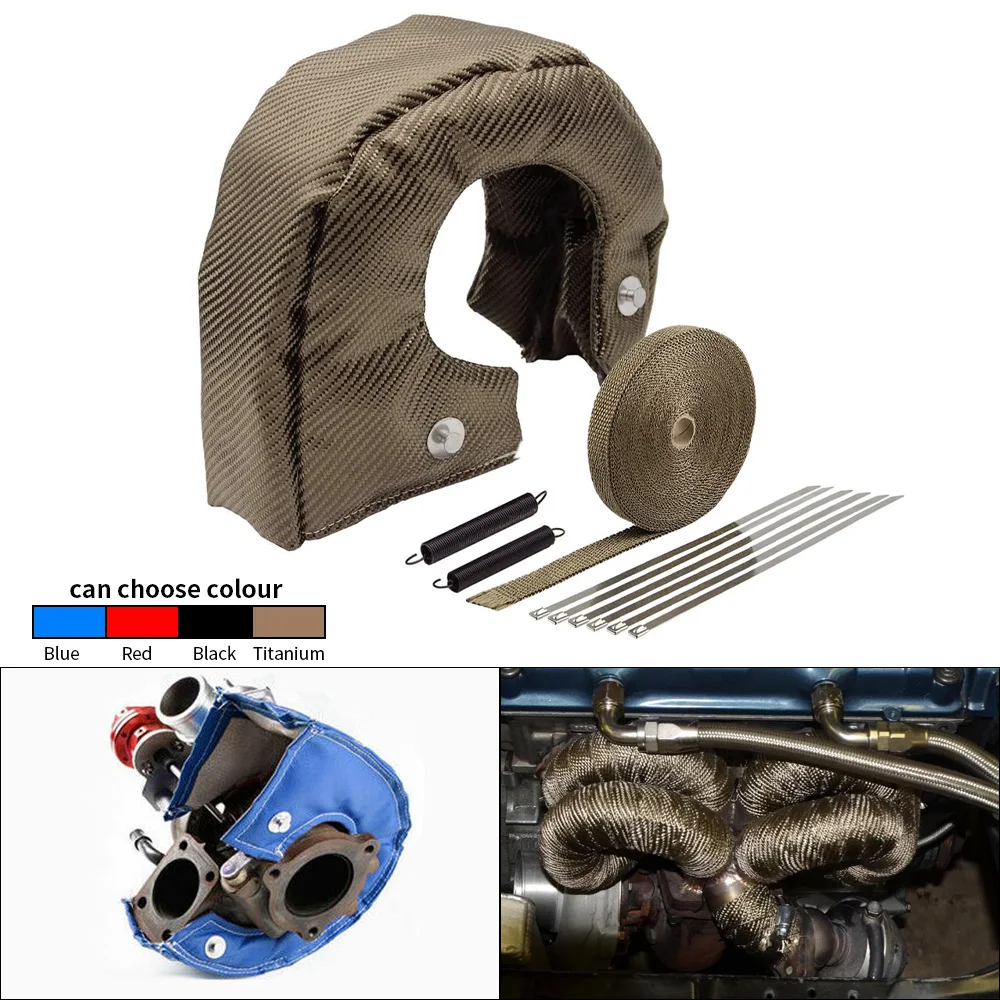 T25 T3 T4 T6 Araba Titanyum Tu - Exhaust Wrap Titanium incelemesi ve fiyatı