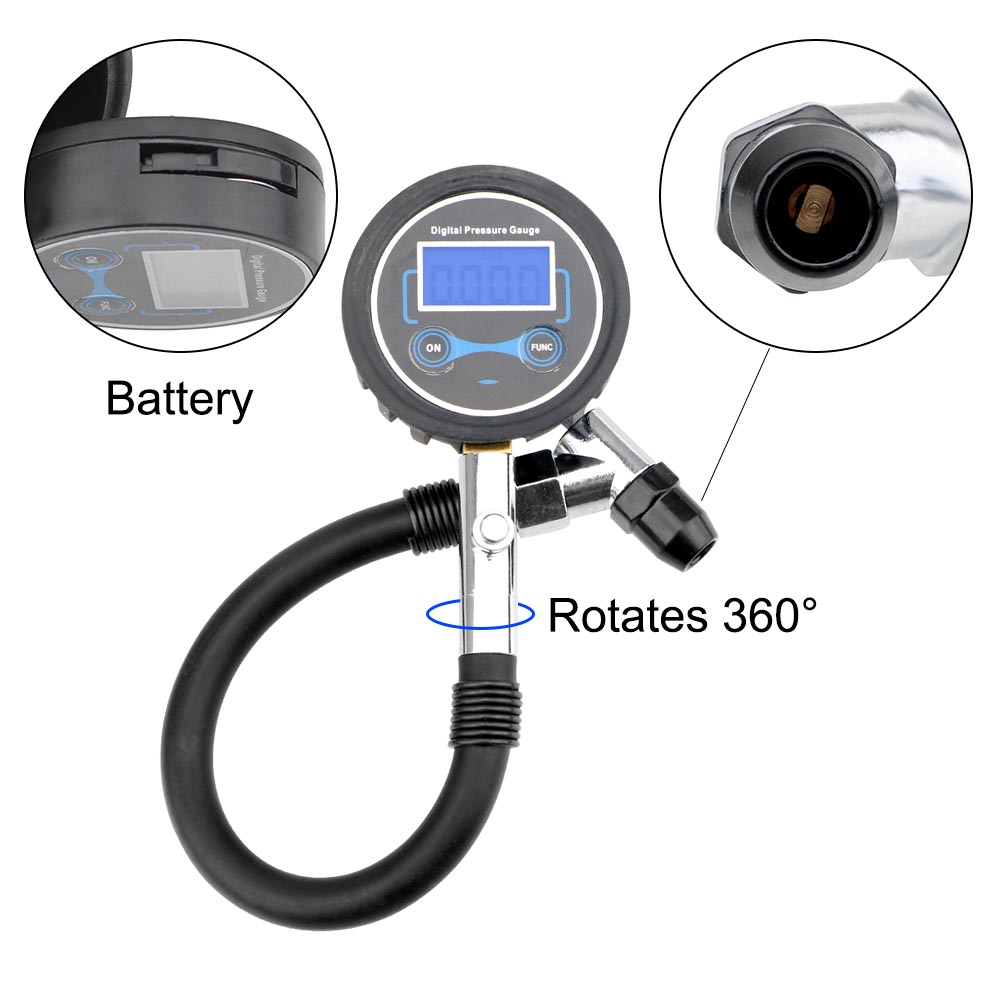 0-200Psi lastik basınç gösterg - Tyre Pressure Gauge incelemesi ve fiyatı