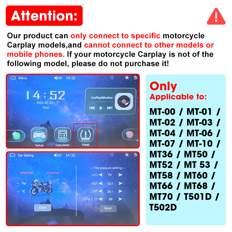 Jansite Motosikletler TPMS Öze - Tyre Pressure Gauge incelemesi ve fiyatı
