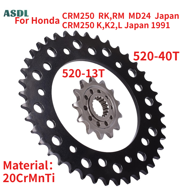 Honda CRM250 RK RM MD24 Japon  - Motorcycle Gear Japan incelemesi ve fiyatı