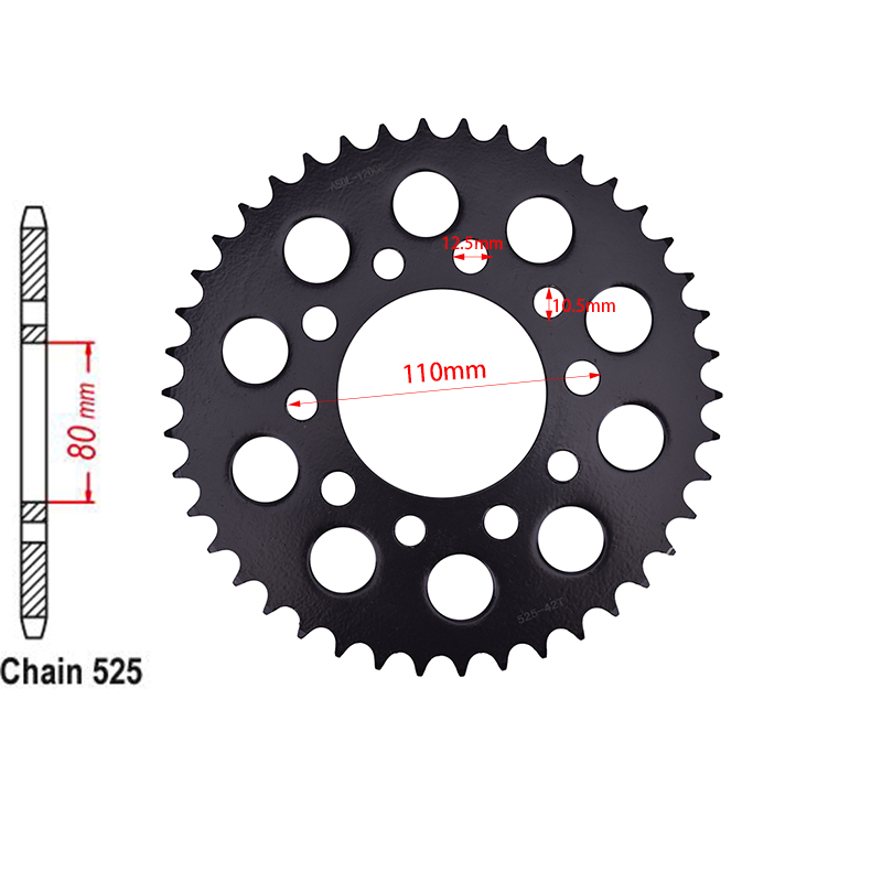 Motosiklet 525 Zincir 16T Ön 4 - Motorcycle Gear Japan incelemesi ve fiyatı