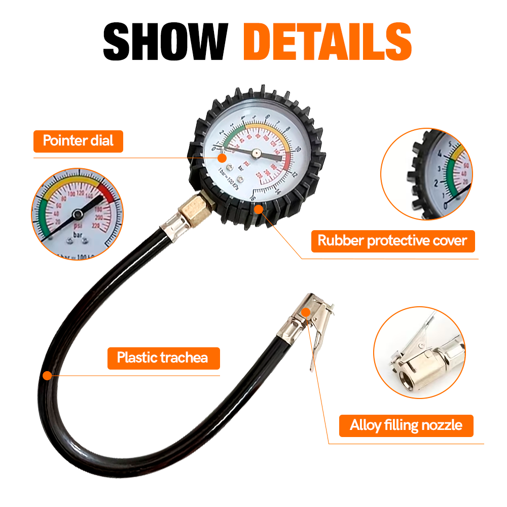 220 PSI Otomobil Lastiği Hava  - Tyre Pressure Gauge incelemesi ve fiyatı