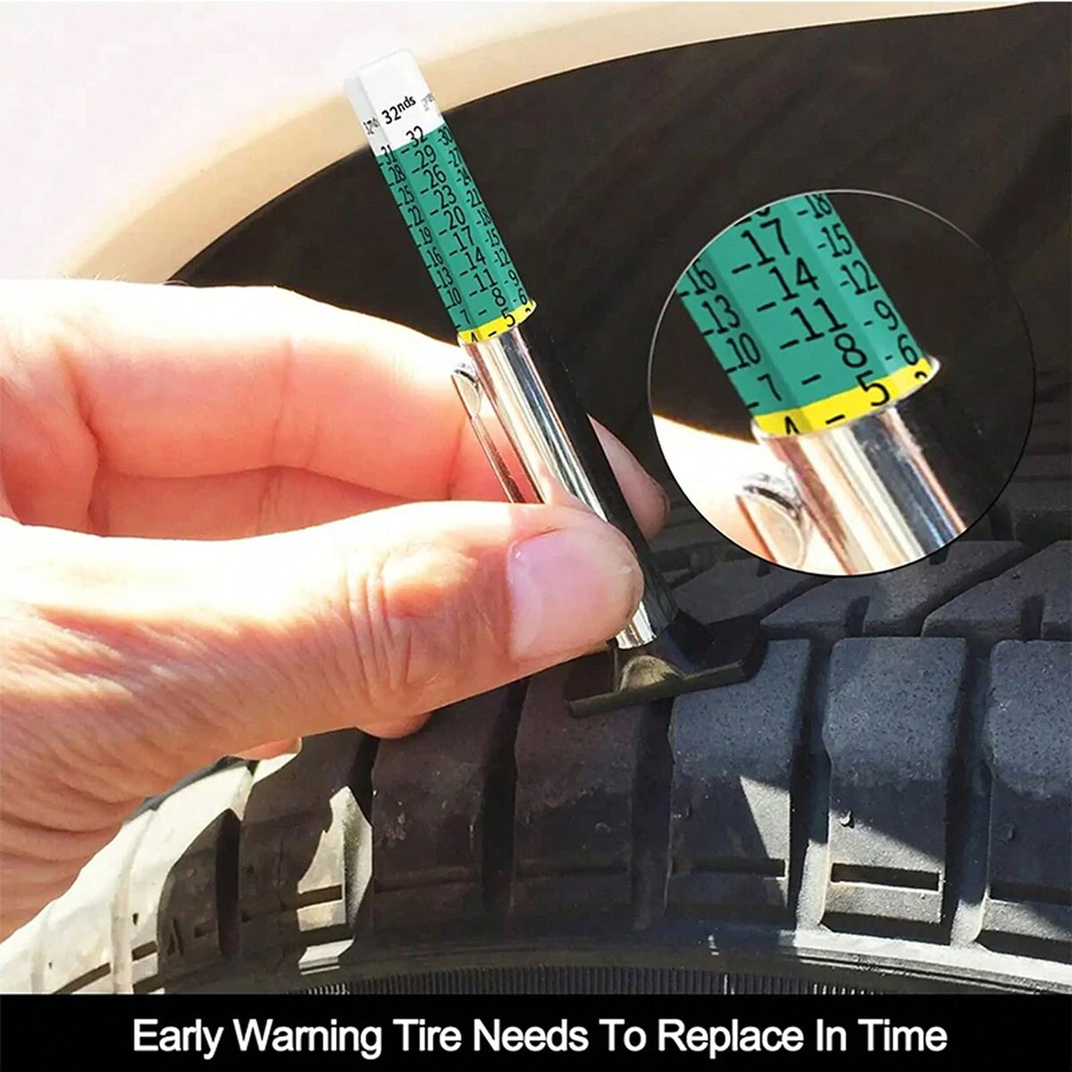 1 adet otomobil lastiği dişli  - Tyre Pressure Gauge incelemesi ve fiyatı