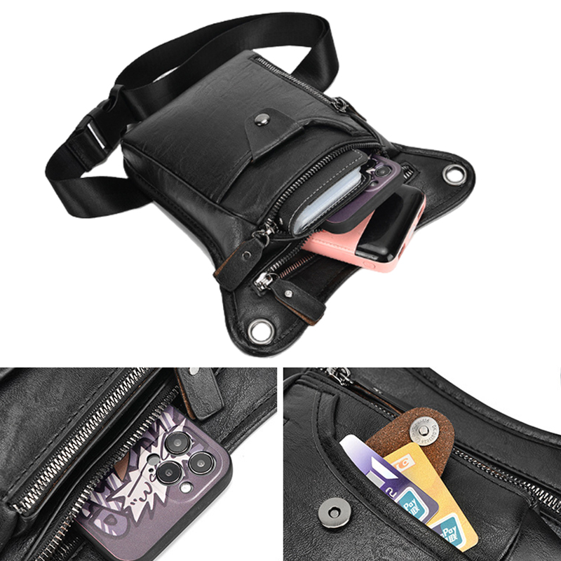 Vintage Pu Deri Bel Paketi bac - Motorcycle Gear Backpack incelemesi ve fiyatı